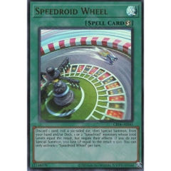 [ Bài Yugioh Chính Hãng ] CR06-AE041/S10 Speedroid Wheel - Ultra Rare