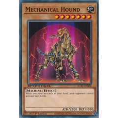 [ Bài Yugioh Chính Hãng ] Mechanical Hound - SGX2-ENB06 - Common 1st Edition