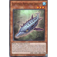 [ Bài Yugioh Chính Hãng ] PHNI-AE095 Gluttonous Reptolphin Greethys - Common