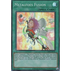 [ Bài Yugioh Chính Hãng ] CR04-AE170 Metalfoes Fusion - Super Rare