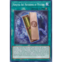[ Bài Yugioh Chính Hãng ] Ninjitsu Art Notebook of Mystery - MP23-EN201 - Common 1st Edition