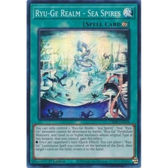 [ Bài Yugioh Chính Hãng ] Ryu-Ge Realm - Sea Spires - CRBR-EN038 - 1st Edition