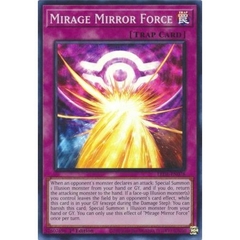 [ Bài Yugioh Chính Hãng ] Mirage Mirror Force - LEDE-EN078 - Super Rare 1st Edition
