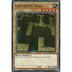 [ Bài Yugioh Chính Hãng ] Labyrinth Wall - SGX2-END02 - Common 1st Edition