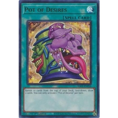 [ Bài Yugioh Chính Hãng ] Pot of Desires - RA01-EN056 - Ultra Rare