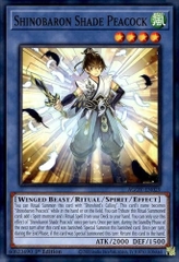 [ Bài Yugioh Chính Hãng ] Shinobaron Shade Peacock - AGOV-EN029 - Common 1st Edition