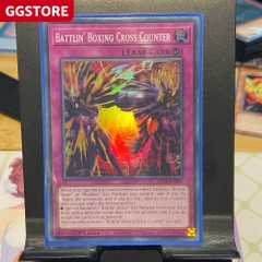 [ Bài Yugioh Chính Hãng ] Battlin' Boxing Cross Counter - LD10-EN038 - Super Rare 1st Edition