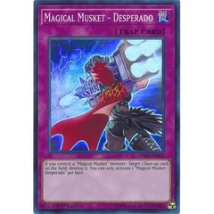 [ Bài Yugioh Chính Hãng ] Magical Musket - Desperado - SPWA-EN025 - Super Rare 1st Edition