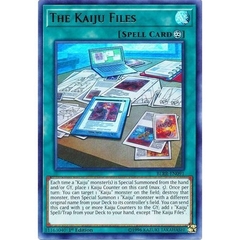 [ Bài Yugioh Chính Hãng ] The Kaiju Files - BLRR-EN091 - Ultra Rare 1st Edition