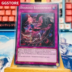 [ Bài Yugioh Chính Hãng ] Branded Banishment - MP23-EN102 - Prismatic Secret Rare 1st Edition