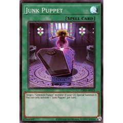 [ Bài Yugioh Chính Hãng ] CR05-AE023 Junk Puppet - Super Rare