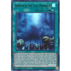 [ Bài Yugioh Chính Hãng ] Domain of the True Monarchs - GFP2-EN161 - Ultra Rare 1st Edition