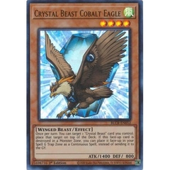 [ Bài Yugioh Chính Hãng ] Crystal Beast Cobalt Eagle - BLCR-EN052 - Ultra Rare 1st Edition
