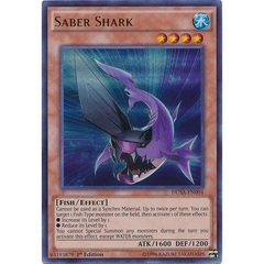 [ Bài Yugioh Chính Hãng ] Saber Shark - DUSA-EN004 - Ultra Rare 1st Edition