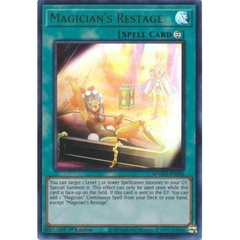 [ Bài Yugioh Chính Hãng ] Magician's Restage - MAMA-EN086 - Ultra Rare 1st Edition