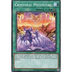 [ Bài Yugioh Chính Hãng ] CR06-AE086 Crystolic Potential - Common
