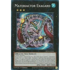 [ Bài Yugioh Chính Hãng ] Materiactor Exagard - SUDA-EN045 - Super Rare 1st Edition