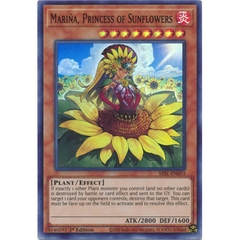 [ Bài Yugioh Chính Hãng ] Marina, Princess of Sunflowers - SESL-EN053 - Super Rare 1st Edition