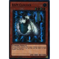 [ Bài Yugioh Chính Hãng ] RAM Clouder - YS17-EN003 - Super Rare 1st Edition