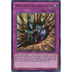 [ Bài Yugioh Chính Hãng ] Multiple Destruction - DPBC-EN005 - Ultra Rare 1st Edition