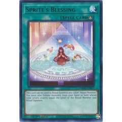 [ Bài Yugioh Chính Hãng ] Sprite's Blessing - AMDE-EN057 - Rare 1st Edition