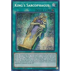 [ Bài Yugioh Chính Hãng ] King's Sarcophagus - MP24-EN125 - Prismatic Secret Rare 1st Edition