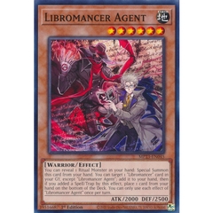 [ Bài Yugioh Chính Hãng ] Libromancer Agent - MP23-EN045 - Common 1st Edition