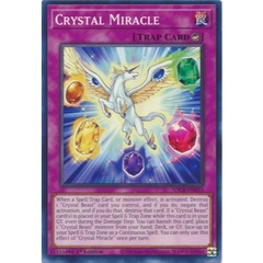 [ Bài Yugioh Chính Hãng ] Crystal Miracle - SDCB-EN033 - Common 1st Edition