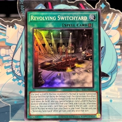 [ Bài Yugioh Chính Hãng ] SLF1-AE018 Revolving Switchyard - Super Rare