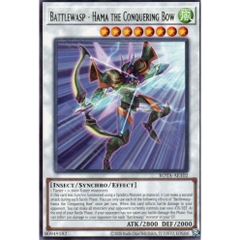[ Bài Yugioh Chính Hãng ] ROTA-AE102 Battlewasp - Hama the Conquering Bow - Rare