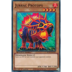 [ Bài Yugioh Chính Hãng ] Jurrac Protops - SGX2-ENC05 - Common 1st Edition