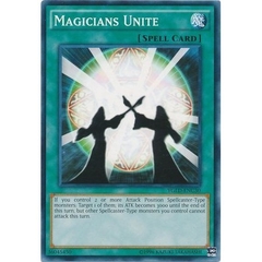 [ Bài Yugioh Chính Hãng ] Magicians Unite - YGLD-ENC30 - Common Unlimited