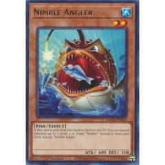 [ Bài Yugioh Chính Hãng ] Nimble Angler - MAZE-EN042 - Rare 1st Edition