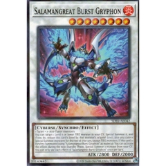 [ Bài Yugioh Chính Hãng ] SDSS-AE042 Salamangreat Burst Gryphon - Normal Parallel Rare