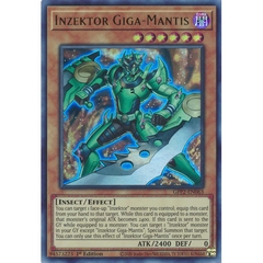 [ Bài Yugioh Chính Hãng ] Inzektor Giga-Mantis - GFP2-EN063 - Ultra Rare 1st Edition