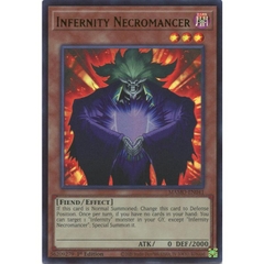 [ Bài Yugioh Chính Hãng ] Infernity Necromancer - MAMO-EN041 - Ultra Rare