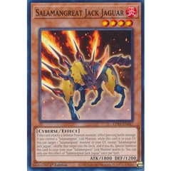 [ Bài Yugioh Chính Hãng ] Salamangreat Jack Jaguar - LD10-EN047 - Common 1st Edition