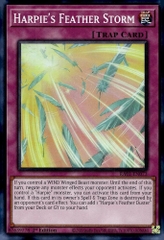 [ Bài Yugioh Chính Hãng ] Harpie's Feather Storm - RA01-EN073 - Super Rare