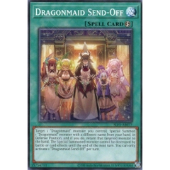 [ Bài Yugioh Chính Hãng ] SLF1-AE077 Dragonmaid Send-Off - Common