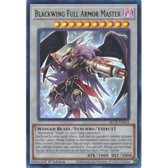 [ Bài Yugioh Chính Hãng ] Blackwing Full Armor Master - BLCR-EN064 - Ultra Rare 1st Edition