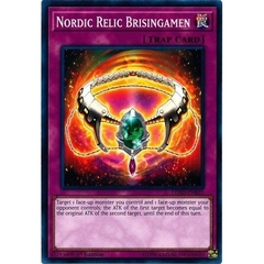 [ Bài Yugioh Chính Hãng ] Nordic Relic Brisingamen - LEHD-ENB25 - Common 1st Edition