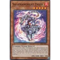 [ Bài Yugioh Chính Hãng ] SDSS-AE016 Salamangreat Tiger - Common