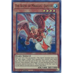 [ Bài Yugioh Chính Hãng ] The Agent of Miracles - Jupiter - GFP2-EN052 - Ultra Rare 1st Edition