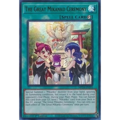 [ Bài Yugioh Chính Hãng ] The Great Mikanko Ceremony - MP24-EN295 - Ultra Rare 1st Edition