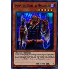 [ Bài Yugioh Chính Hãng ] Yasha, the Skeletal Mayakashi - HISU-EN031 - Super Rare 1st Edition