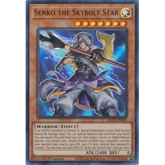 [ Bài Yugioh Chính Hãng ] Senko the Skybolt Star - BLCR-EN036 - Ultra Rare 1st Edition