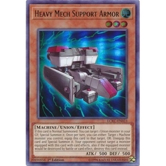 [ Bài Yugioh Chính Hãng ] Heavy Mech Support Armor - LCKC-EN023 - Ultra Rare 1st Edition