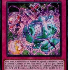 [ Bài Yugioh Chính Hãng ] BLZD-AE078 Summon Shock (SER)