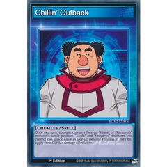 [ Bài Yugioh Chính Hãng ] Chillin' Outback - SGX2-ENS06 - Common 1st Edition