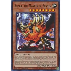 [ Bài Yugioh Chính Hãng ] Alpha, the Master of Beasts - RA01-EN022 - Ultra Rare